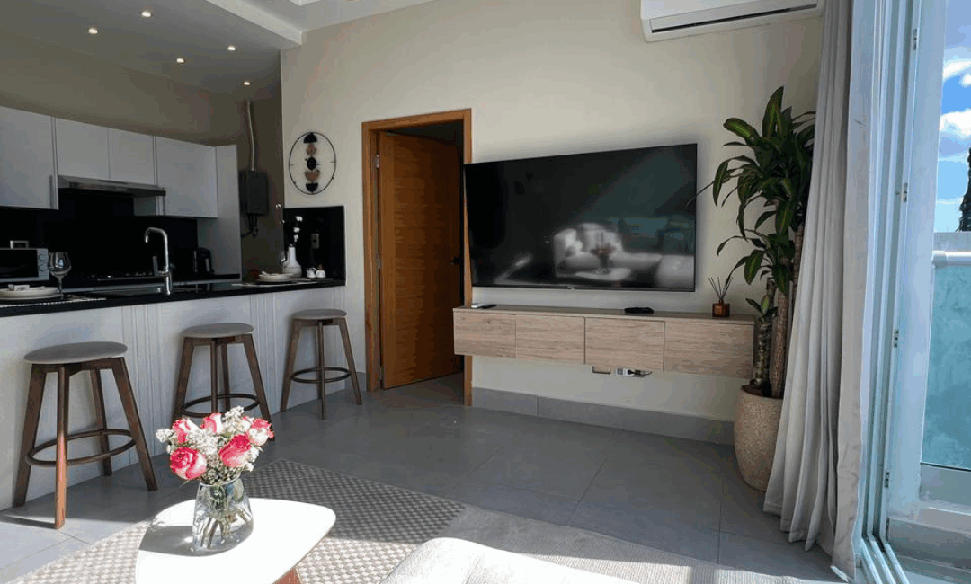 Apartamento en alquiler amueblado en Serralles