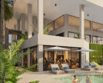 Residencial con casa club, piscina y canchas en Av. Charles de Gaulle - Apartamentos en Cansino Adentro