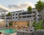 Residencial con casa club, piscina y canchas en Av. Charles de Gaulle - Apartamentos en Cansino Adentro