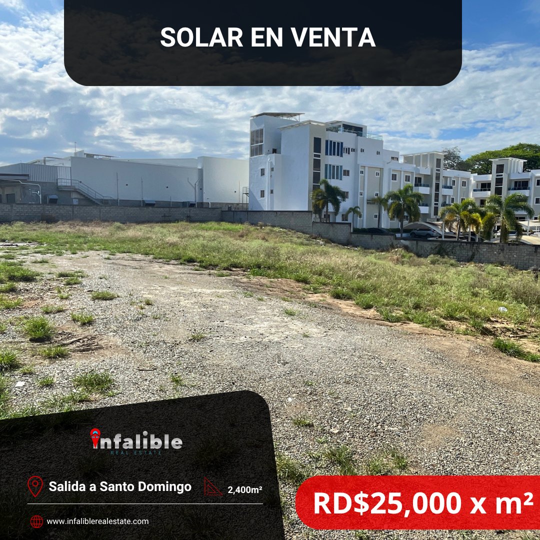Terreno en venta en San Francisco de Macorís