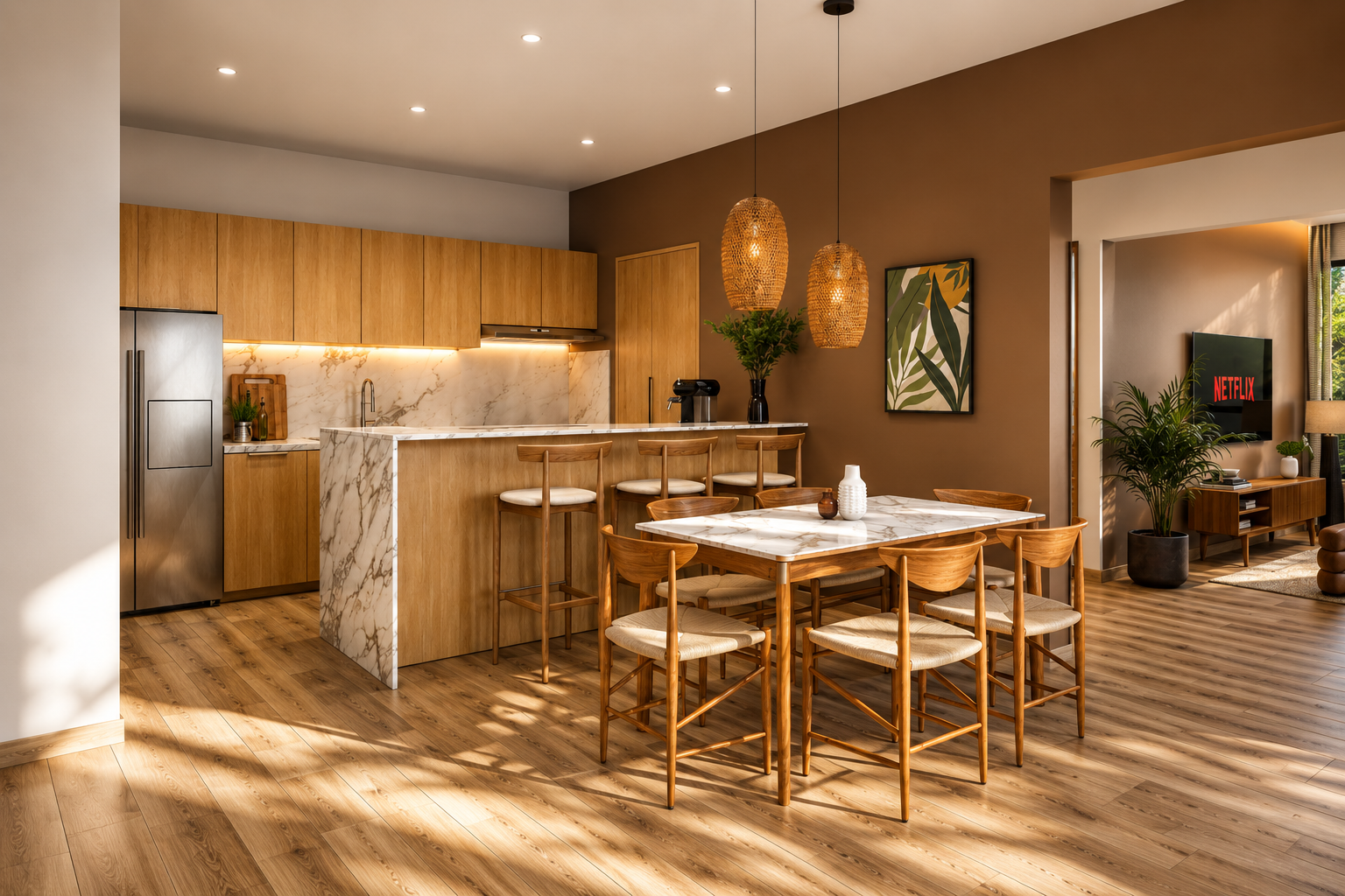 Cocina-y-comedor - en