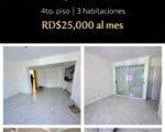 Alquiler de 3 Apartamentos en Santo Domingo Éste. Diferentes Zonas - Apartamentos en Las Américas