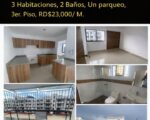 Alquiler de 3 Apartamentos en Santo Domingo Éste. Diferentes Zonas - Apartamentos en Las Américas
